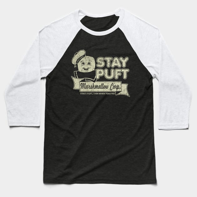 Stay Puft Marshmallows 1984 Vintage Baseball T-Shirt by RASRAP